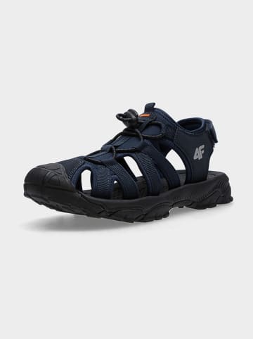 4F Enkelsandalen donkerblauw/zwart