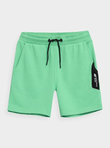 4F Spodnie dresowe w kolorze zielonym