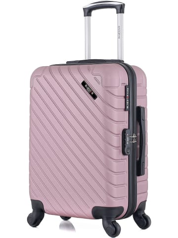 BlueStar Hardcase-trolley "Cite" paars - (B)35 x (H)55 x (D)21 cm