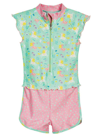 Playshoes - test Badpak lichtroze/groen