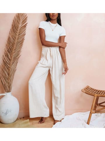 LA Angels Marlenehose in Creme