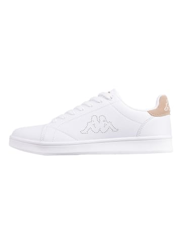 Kappa Sneakers "Limit" in Weiß/ Beige