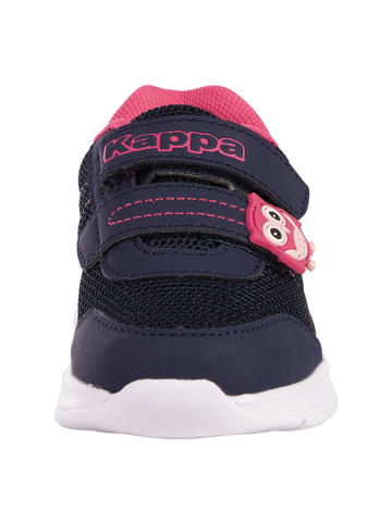 Kappa Sneakersy "Jak" w kolorze granatowo-różowym