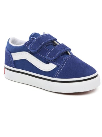 Vans Sneakersy "Old Skool V" w kolorze niebieskim