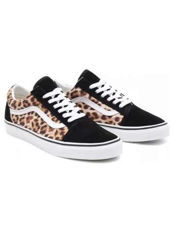 Vans Sneakers "Old Skool" in Schwarz/ Hellbraun