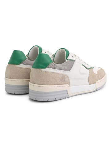 NoGRZ Leren sneakers "G.Grayson" beige/wit