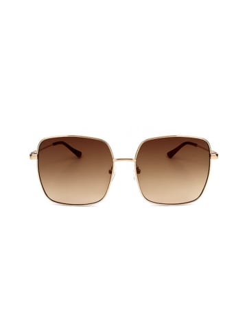 Calvin Klein Dameszonnebril goudkleurig/bruin
