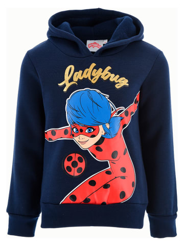 Lady Bug Hoodie "Lady Bug" in Dunkelblau/ Bunt