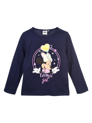 Disney Minnie Mouse Longsleeve in Dunkelblau