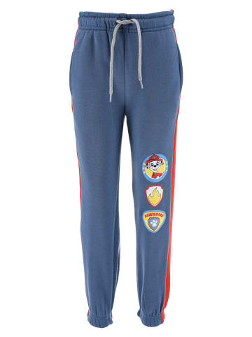 Paw Patrol Spodnie dresowe w kolorze niebieskim ze wzorem