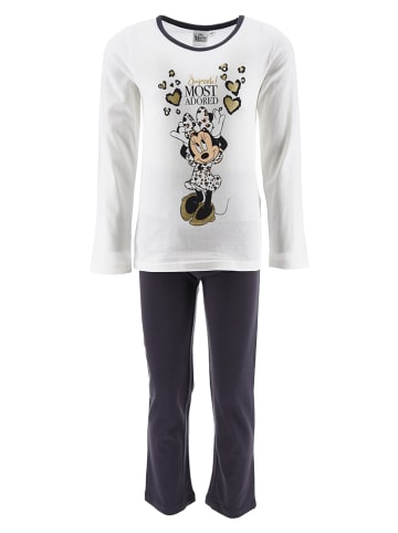 Disney Minnie Mouse Pyjama donkerblauw/wit