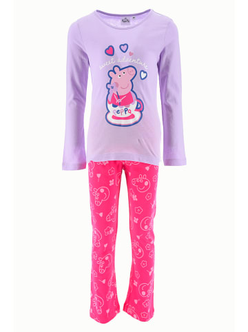 Peppa Pig Pyjama roze/paars