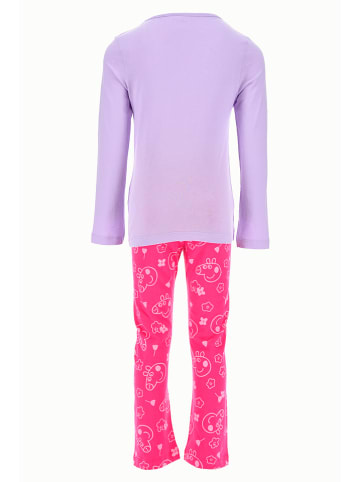 Peppa Pig Pyjama in Pink/ Lila