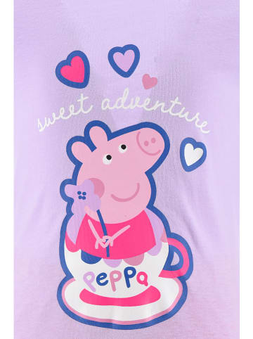 Peppa Pig Pyjama in Pink/ Lila