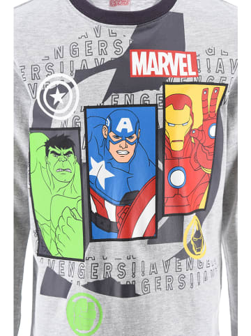 Avengers Piżama w kolorze szarym ze wzorem