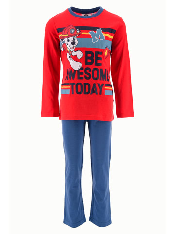 Paw Patrol Pyjama in Blau/ Rot