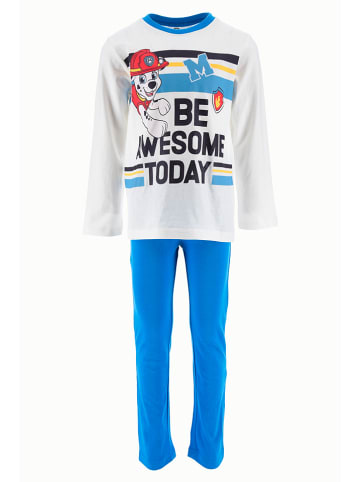 Paw Patrol Pyjama blauw/wit