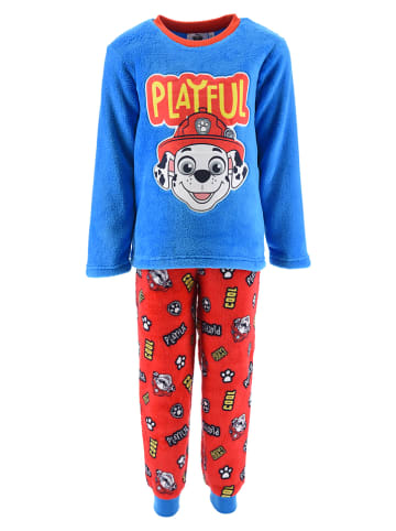 Paw Patrol Pyjama blauw/rood