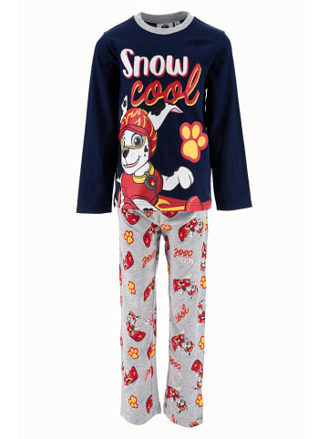 Paw Patrol Pyjama in Dunkelblau/ Grau