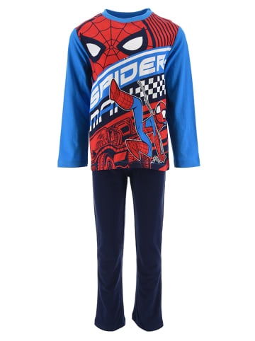 Spiderman Pyjama blauw/rood