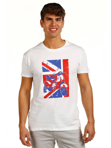 The Time of Bocha Koszulka "England" w kolorze białym