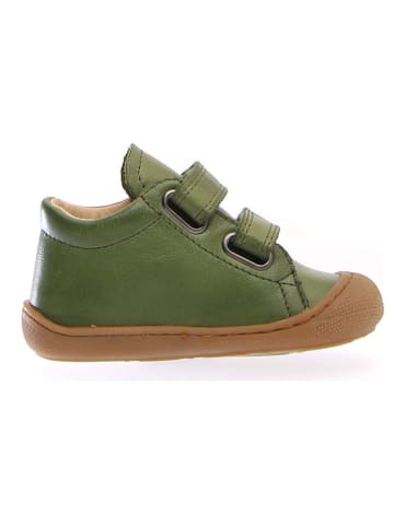 Naturino Leder-Sneakers "Cocon" in Grün