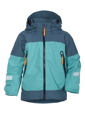 Didrikson Functionele jas "Ash" blauw/turquoise