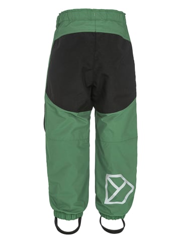 Didriksons Spodnie funkcyjne "Dusk" w kolorze czarno-zielonym