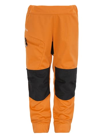 Didrikson Softshellhose "Lövet" in Orange/ Schwarz
