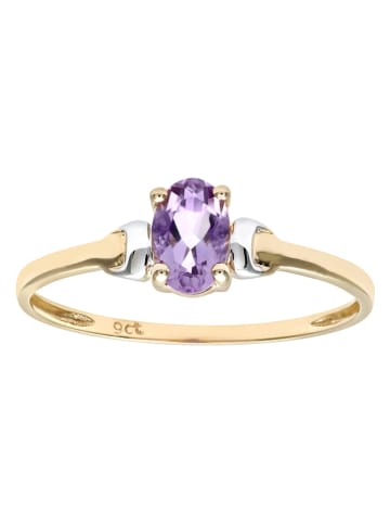 Diamant Exquis Gold-Ring mit Edelstein