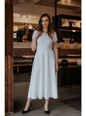 Tessita Sukienka w kolorze białym