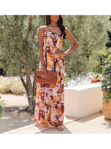 Milan Kiss Kleid in Orange/ Rosa