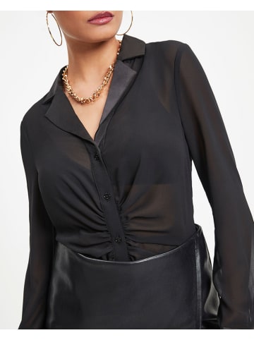 Milan Kiss Bluse in Schwarz