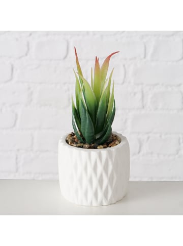 Boltze 3-delige set: kunstplanten groen - (H)15 cm