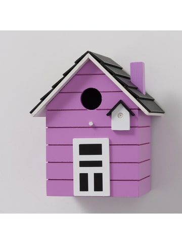 Boltze Vogelhuis paars - (B)17 x (H)20 cm