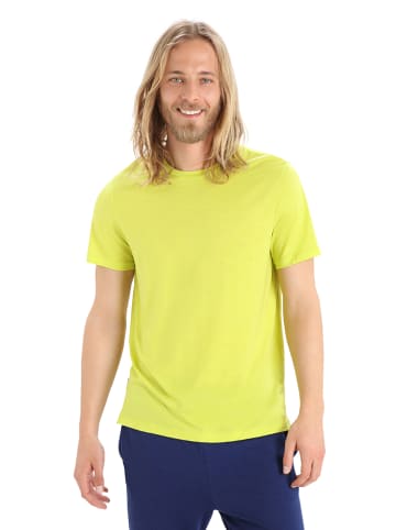 icebreaker Functioneel shirt "Sphere II" geel