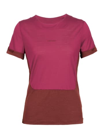 icebreaker Functioneel shirt "ZoneKnit" roze