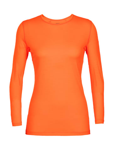 icebreaker Functioneel wollen shirt "200 Oasis" oranje