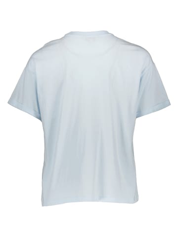 Herrlicher Shirt "Stina" lichtblauw