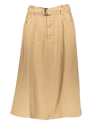 Herrlicher Linnen rok "Malva" beige