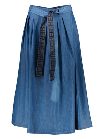 Herrlicher Spódnica w kolorze niebieskim