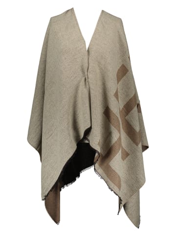 Herrlicher Poncho in Taupe
