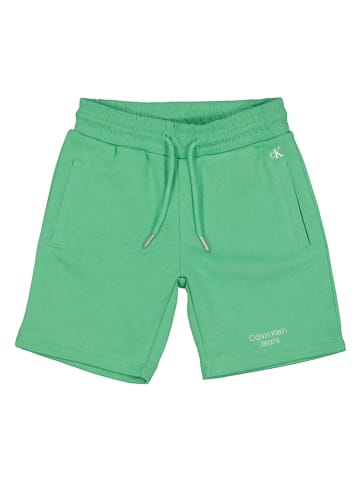 Calvin Klein Szorty w kolorze zielonym