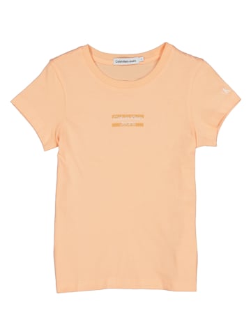 Calvin Klein Koszulka w kolorze pomarańczowym