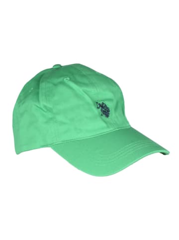 U.S. Polo Assn. Czapka w kolorze zielonym