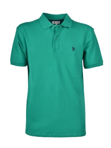 U.S. Polo Assn. Koszulka polo w kolorze zielonym