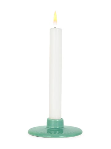LYNGBY Świecznik "Rhombe" w kolorze zielonym - Ø 10,5 cm