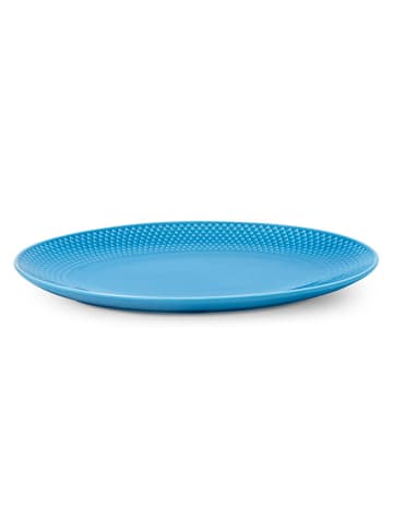 LYNGBY Talerz "Rhombe" w kolorze niebieskim do serwowania - 28,5 x 21,5 cm