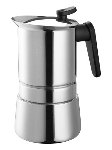 Pedrini Roestvrijstalen espressokoker "Steel moka" - 10 koppen