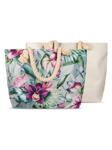 Descanso Strandtas "Descanso Allison" meerkleurig - (L)60 x (B)43 cm
